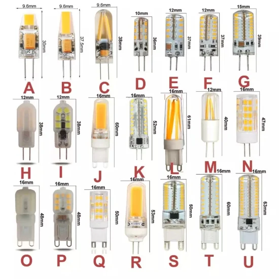E14 10 pçs lâmpada led 3w 5 6 7 8 g4 g9 lâmpada ac 220v dc 12v lâmpada led smd2835 holofote iluminação lustre substituir 20w 30 lâmpada halógena